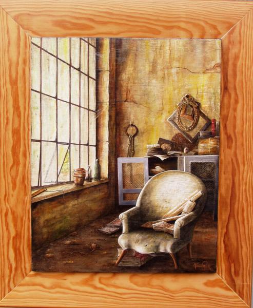 Le fauteuil au pied cassé