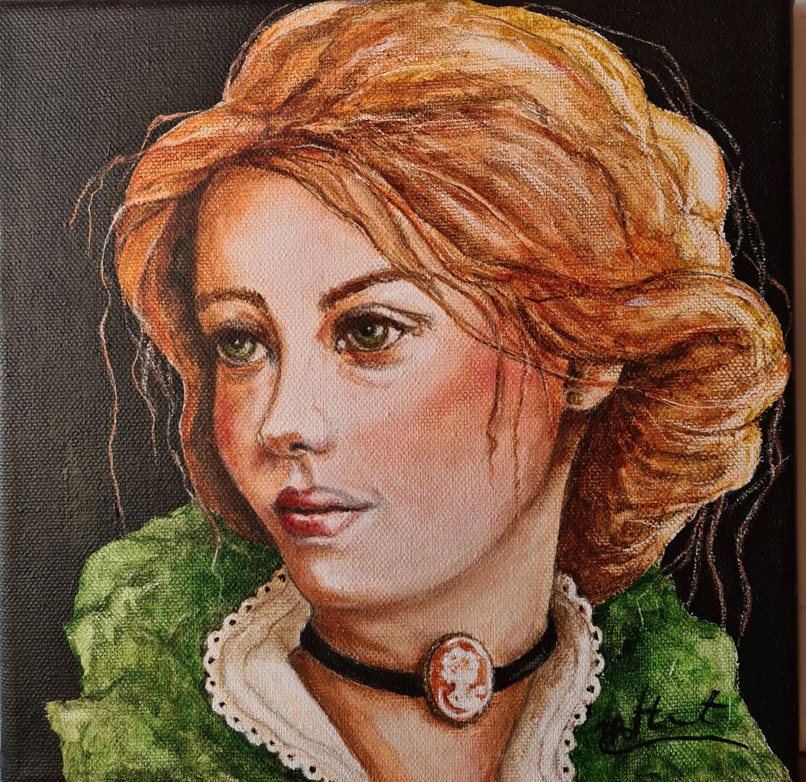 La dame au joli camée